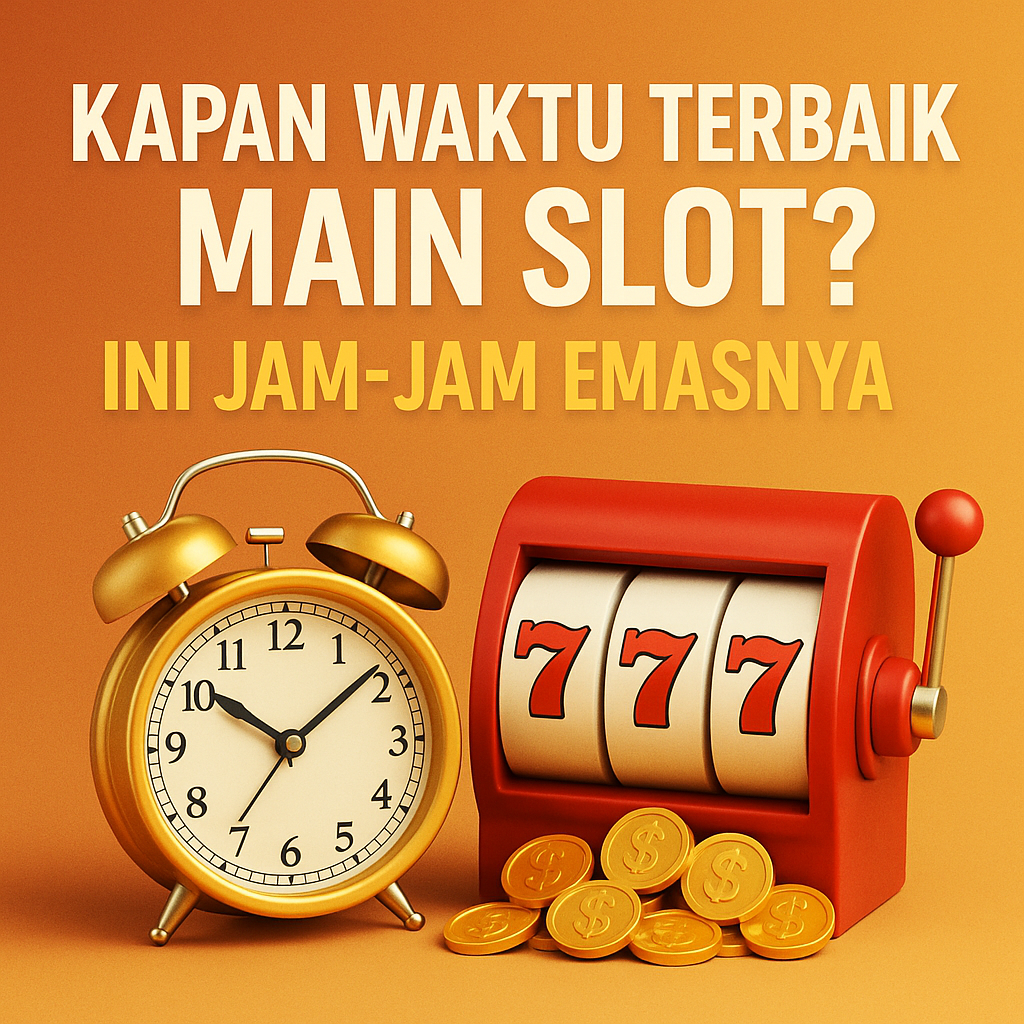waktu terbaik main slot